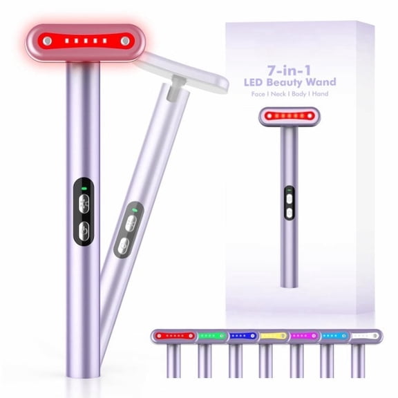 BeautifyEase LED Skin Toning Device with Red Light Therapy and Type-C Charging Cable