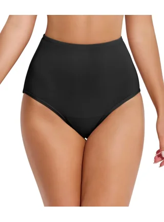 luvamia Women's High Waisted Swim Bottom Ruched Bikini Tankini