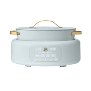 Beautiful 10-in-1, 6 Qt Electric Multi-Cooker with 7 Preset Functions, Hydrangea by Drew Barrymore
