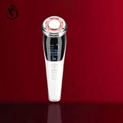 Beautivana EMS Facial Beauty Device with Thermal Heat, Rechargeable Face and Neck Massager with Multiple Intensity Levels