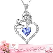 Flyonce Valentine's Heart Drop Dangle Earrings For Women - Sparkly Austrian Crystal, Gift Boxed