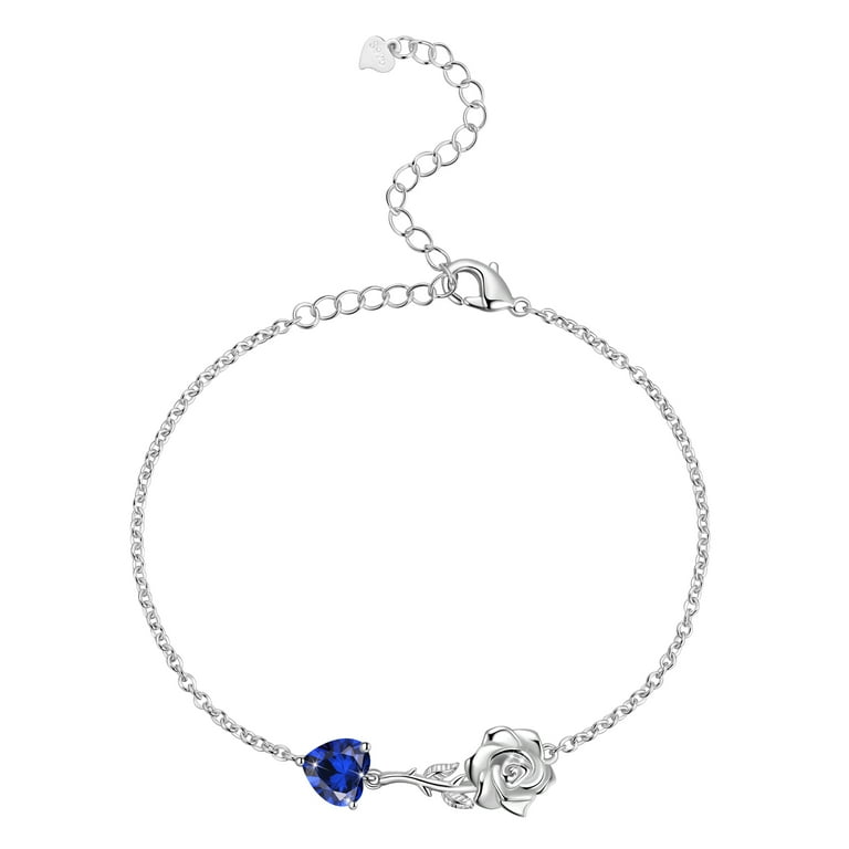 ☆TATIANA☆ Silver 925 Heart and Ball Ornament Bracelet BR17 Beautlace-925-Sterling-Silver-