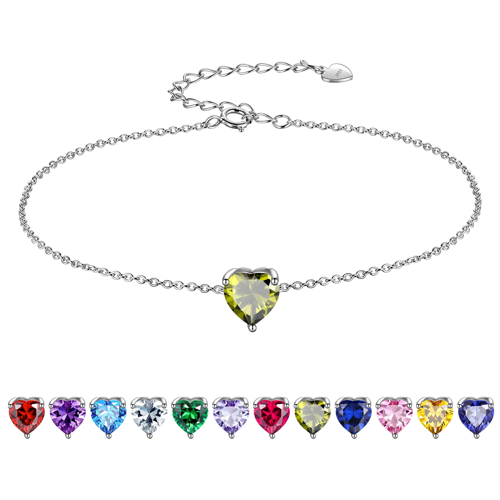 ◎D moment ◎ Autumn Heart 925 Silver Bracelet 31C09uGhaZL.jpg_BO30,255,255,