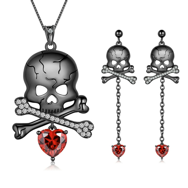 Skull necklace walmart best sale