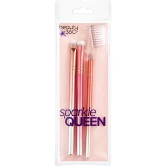 Beauty 360 Sparkle Queen Eye Trio Brush Set