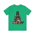 thumbnail image 1 of Beauty & A Street Car Women's Relaxed Fit Short-Sleeve Crewneck T Shirt, 1 of 4