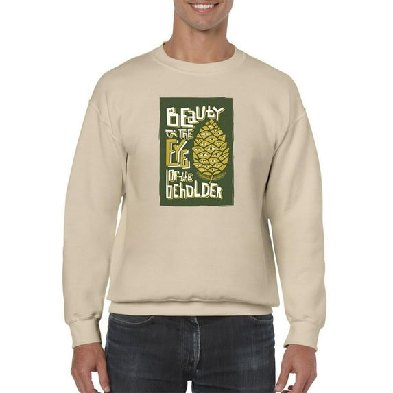 Beauty Abstract Pinecone Sweatshirt Men -Image by Shutterstock, Male x-Large