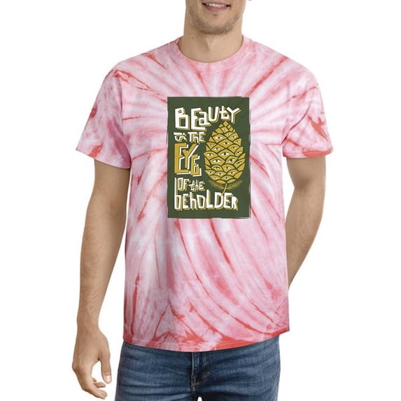 Beauty Abstract Pinecone Tie Dye Cyclone Men -Image by Shutterstock, Male Medium