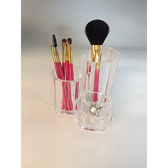 Beauty Acrylic Makeup Organizer Luxury Cosmetics Acrylic Clear Case Storage Insert Holder