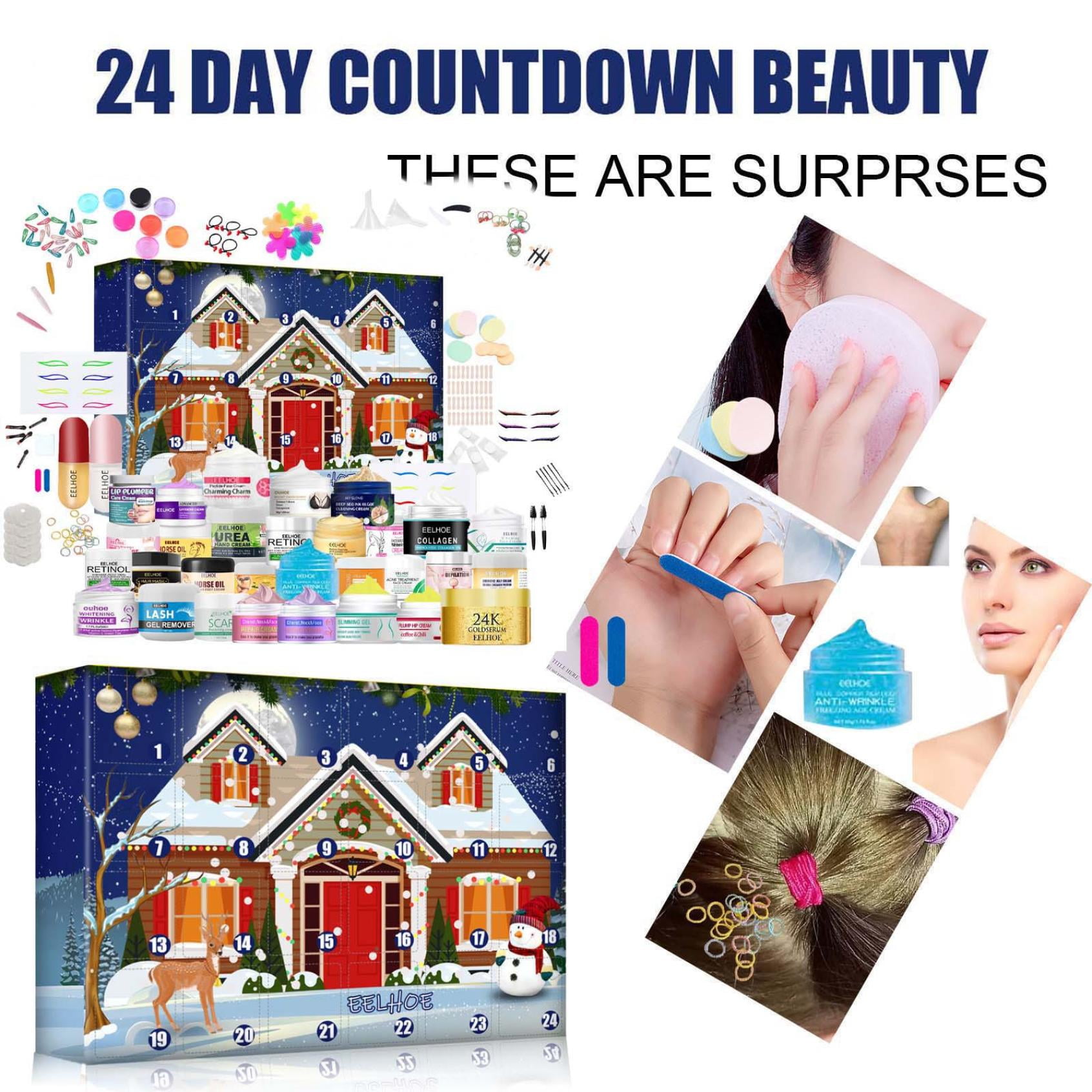 Beauty Advent Calendar 2024, Christmas Beauty Advent Calendar for Adult