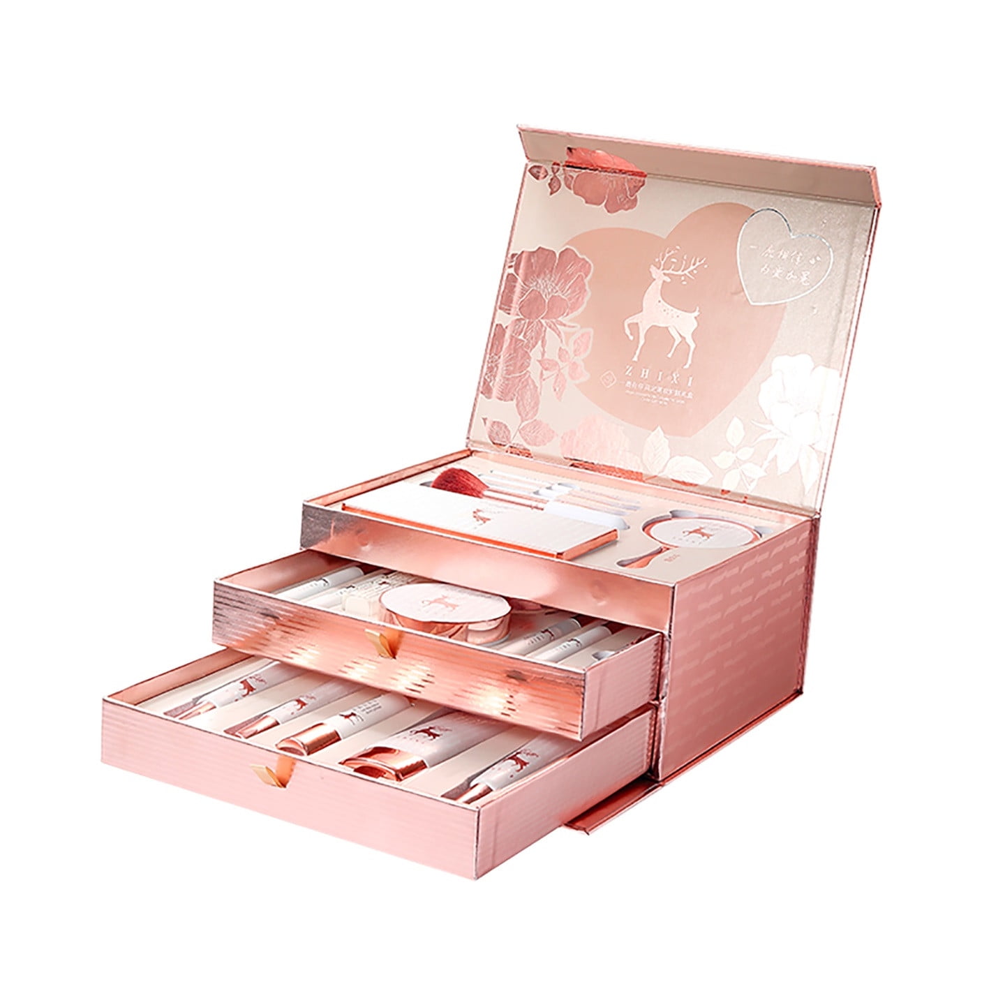 Beauty And Skincared Full Set Gift Box, Cosmetics And Makeup