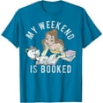 thumbnail image 1 of Beauty And The Beast Belle My Weekend Is Booked DTG Print Unisex T-Shirt,Sapphire Color,Size 4T, 1 of 5