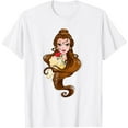 thumbnail image 1 of Beauty And The Beast Belle Portrait DTG Print Unisex T-Shirt, 1 of 5