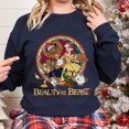 Beauty And The Beast Christmas Shirt, Belle And Beast Shirt, Princess