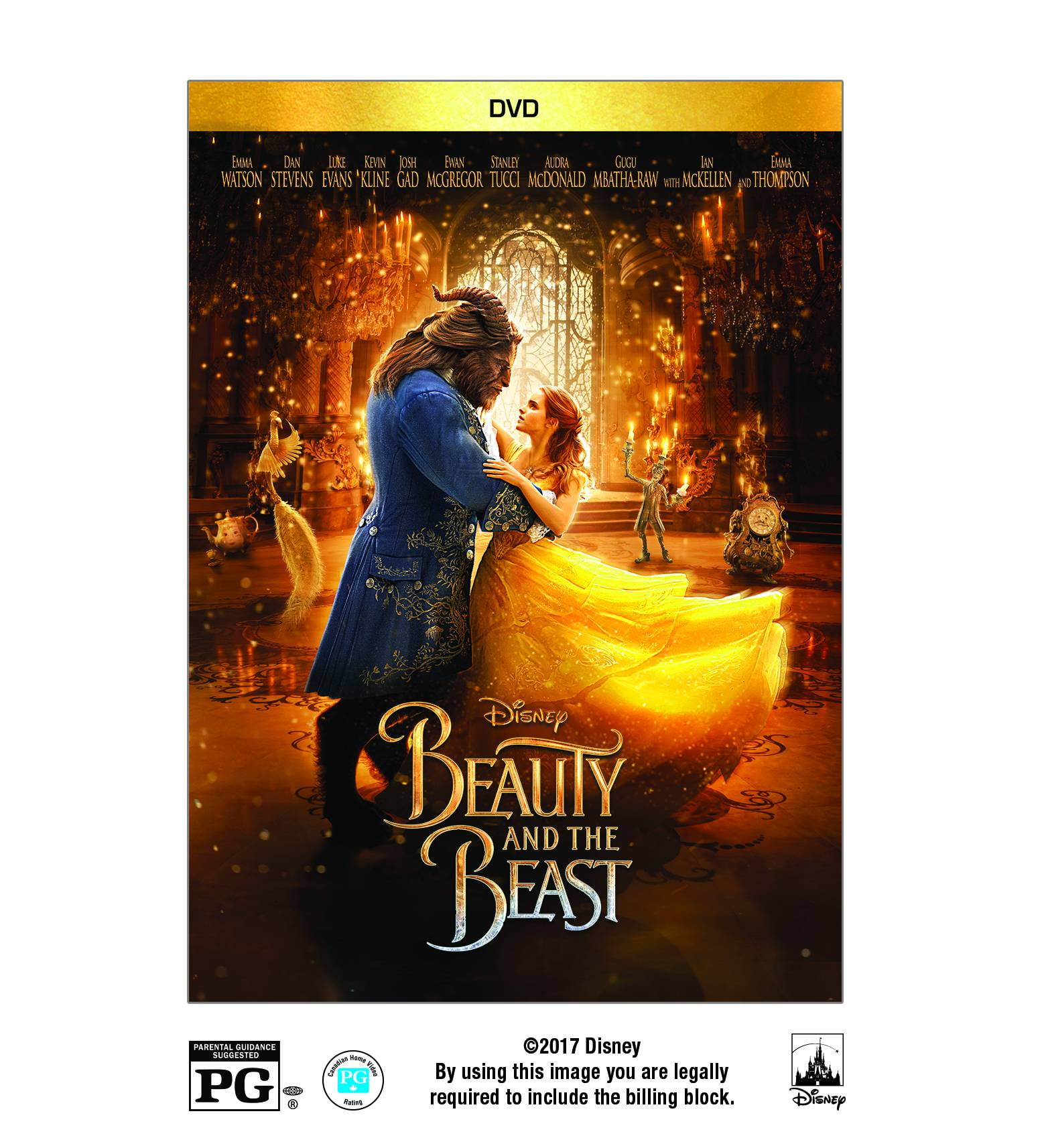 Disney's Beauty and the Beast Live-Action Movie (DVD