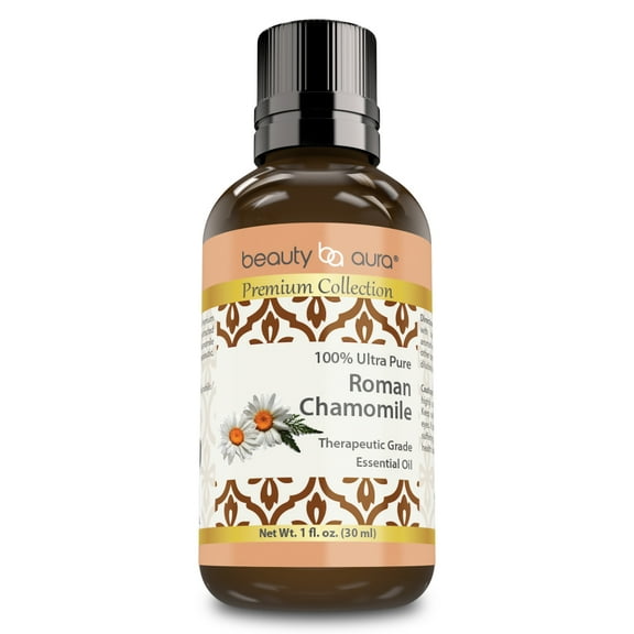 Beauty Aura Roman Chamomile Oil 1 Oz