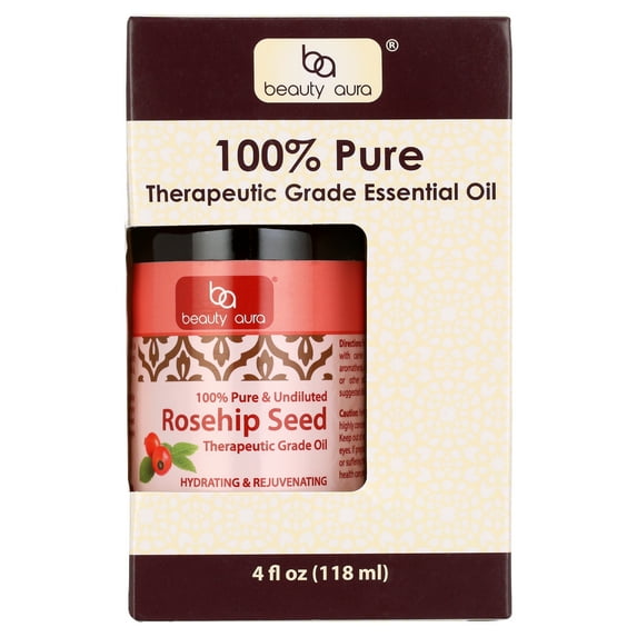 Beauty Aura Rosehip essential oil - 4 fl oz (118 ml)