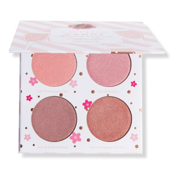 Beauty Bakerie Cotton Candy Champagne Blushlighter Blush Highlighter Palette