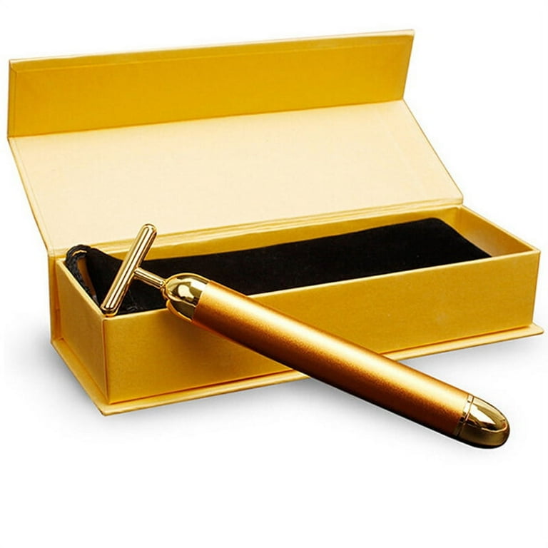 ボディ・フェイスケア 24K beauty gold bar 9000+ Amazon.com: Beauty Bar 24k Gold Skin Care Face Massager Roller, 2
