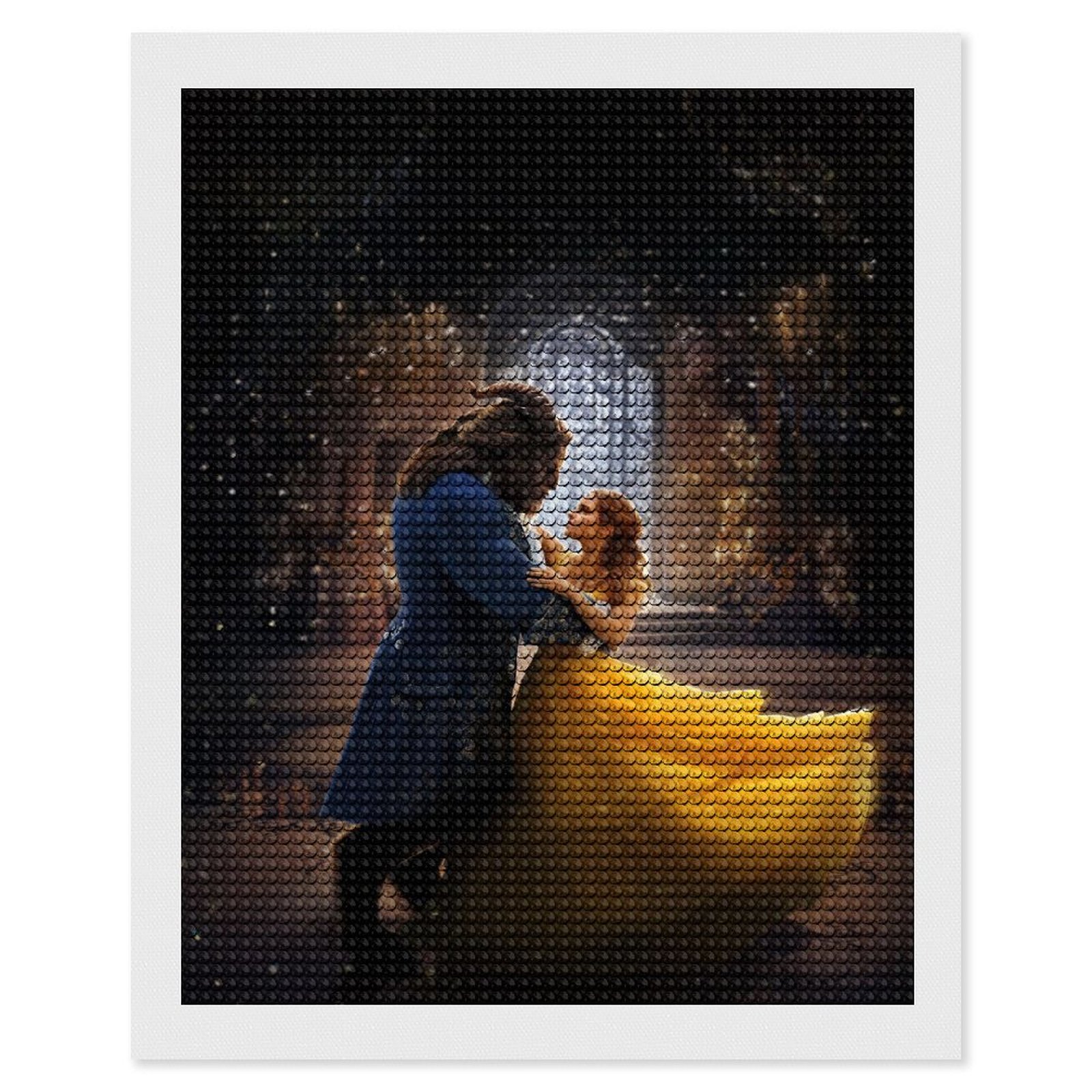 Beauty The Be-as Diamond Art Kits DIY 5D Anime Painting by Number Kits