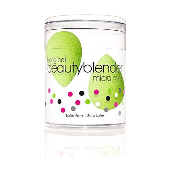 Beauty Blender Micro Mini Sponge, Green(Pack of 2)