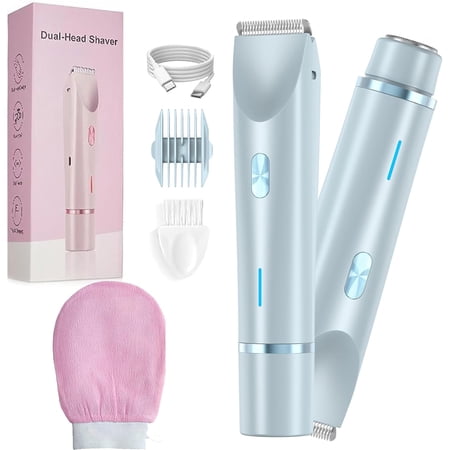 Beauty Bloom V2, Beauty Bloom Electric Razor, Painless Electric Razors for Silk Skin, Bikini and Facial Trimmer for Women, Groin Trimmer for Men, Wet & Dry, IPX7 Waterproof & Easy Cleaning