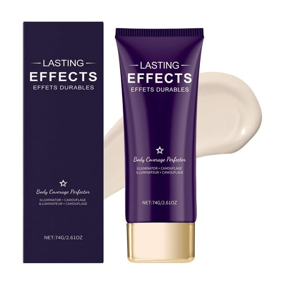 Beauty Body Coverage Perfector, 2-in-1 Body Camouflage and Illuminator, All over Complexion Perfector, Long-Lasting Natural Gloss Body Concealer