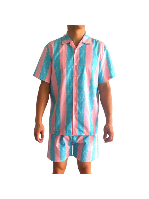 Ken 80's Costume Unisex Halloween Costume Set, M, 1 Count