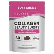 Beauty Bursts Collagen Soft Chews | 2,000 mg | Fruit Punch Flavor | by NeoCell