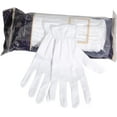 thumbnail image 1 of Black Cotton Gloves for Dry Hands and Eczema - Overnight Hand Moisturizing & Sleeping Lotion Spa Skin Repair for Women - 20 Medium Glove Liners by Beauty Care Wear Black, 1 of 7