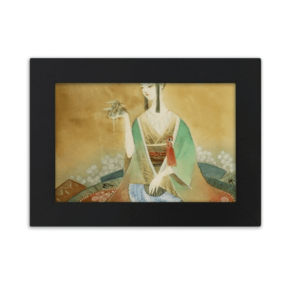 Beauty Chinese Antique Illustrator Desktop Photo Frame Ornaments Picture Art Painting
