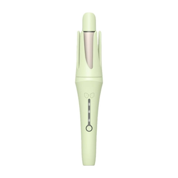 Beauty Under $15 32Mm Automatic Hair Curler Easy-To-Use Travel Automatic Curling Iron Fast Heating Small Auto Rotating Curing Wand For Curls Waves 3 Tunable Temps Auto Shut-Off Green