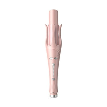Beauty Clearance Under $15 32Mm Automatic Hair Curler Easy-To-Use Travel Automatic Curling Iron Fast Heating Small Auto Rotating Curing Wand For Curls Waves 3 Tunable Temps Auto Shut-Off Pink