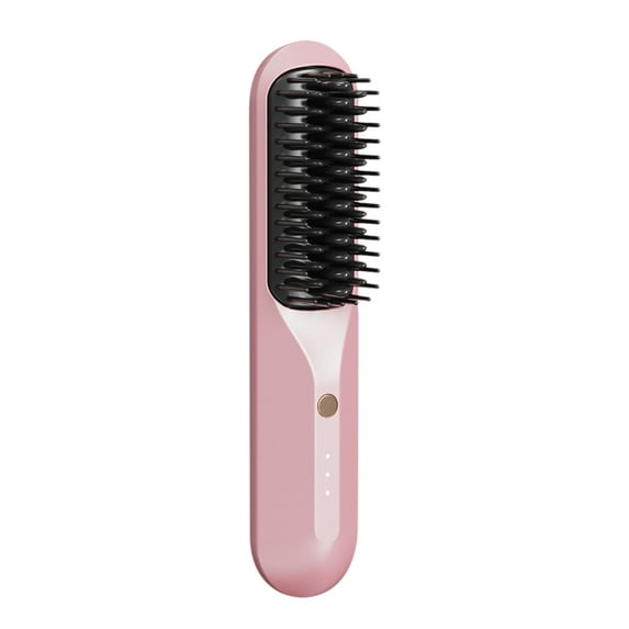 Beauty Under $15 Wireless Straight Hair Comb Portable Fast Heat Does Not Harm Hair High-Value Straight Hair Charge Straight Hair Comb Work Out Party B