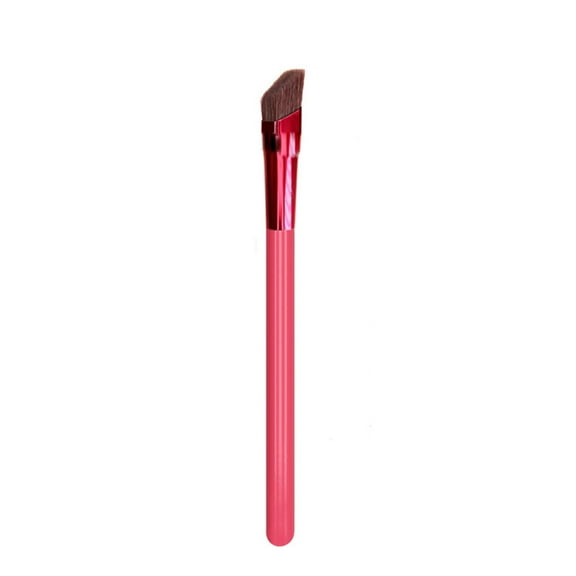 Beauty Under $5 Multifunctional Eyebrow Brush Thrush Gadget Eyebrow Brush Makeup Eyebrow Brush Concealer Makeup Angled Eyebrow Powder Brush Red One Size