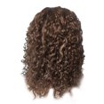 Beauty Clearance Under 10 Short Roll Curly Hair Middle Score Wig