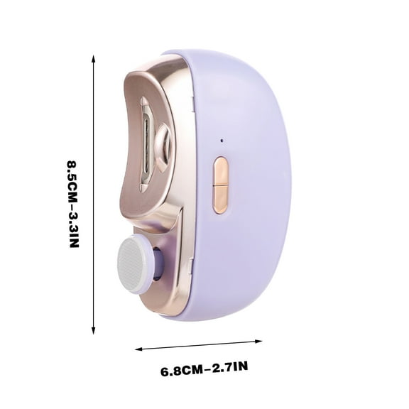 Beauty Clearance Under $15 Automatic Electric Nail Clippers Nail Clippers Manicure Nail Care Set Electric Nail Scissors Purple