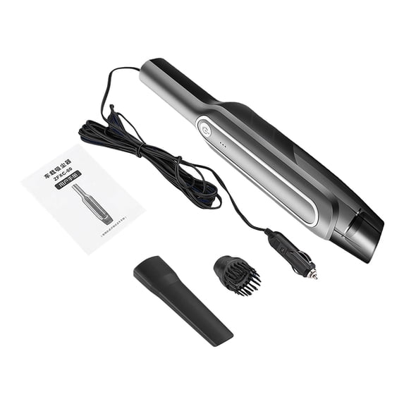 Beauty Clearance Under $15 Car Mounted Vacuum Cleaner Portable Car Home Dry And Wet Dual Purpose Powerful Vacuum Cleaner Black