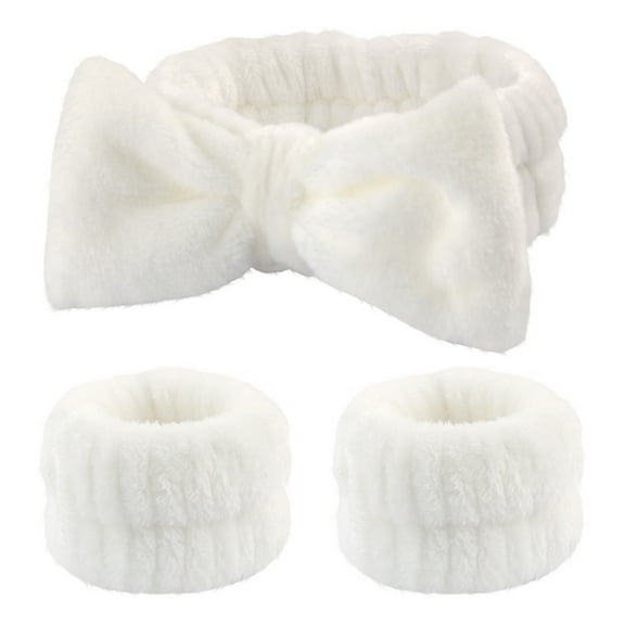 Beauty Under $15 Facial Washing Bracelet With Plush Practical Hair Band And Wrist Strap D