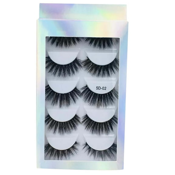Beauty Clearance Under $15 Fashion Natural Soft Long False Eyelashes Makeup B