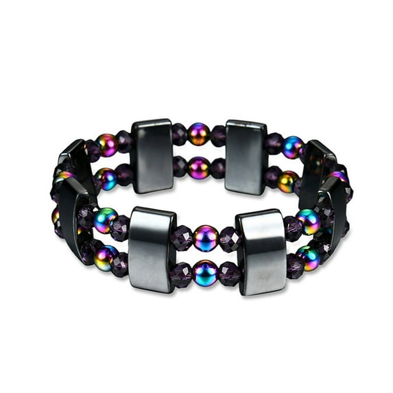 Beauty Under $15 Ladies Fashion Color Magnet Bracelet Magnetic Bracelet Jewelry Gift Multicolor C