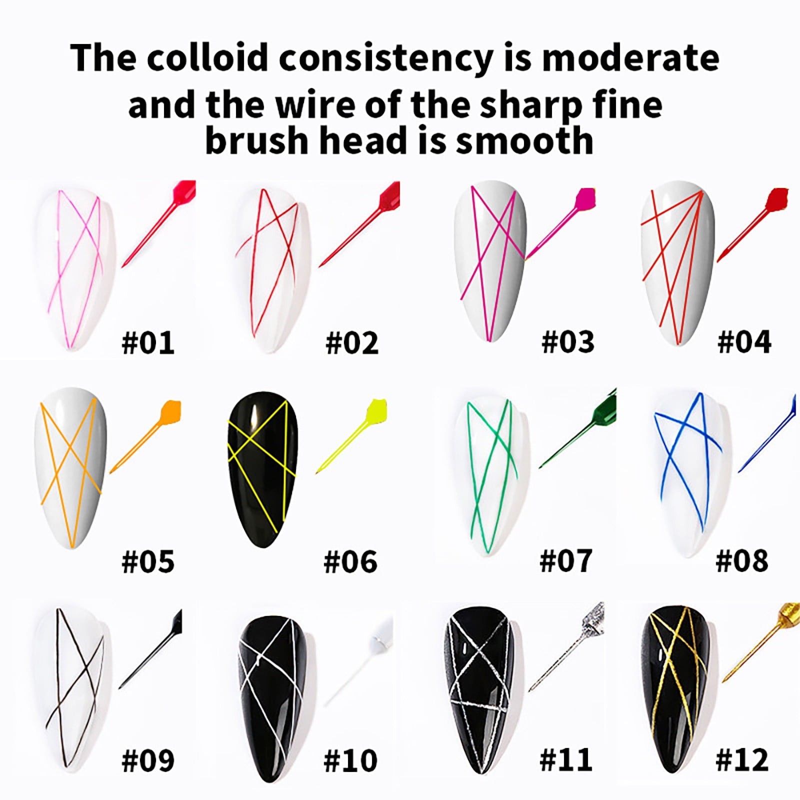 Beauty Clearance Under 15 Manicure Drawing Glue Phototherapy Painted