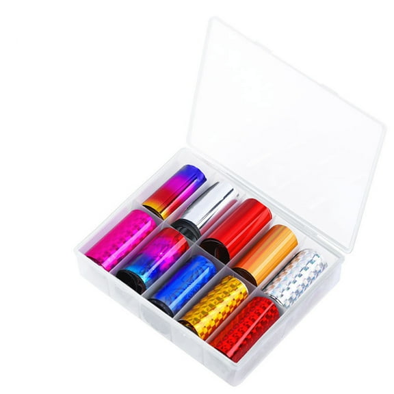 Beauty Clearance Under $15 Nail Products Transfer Sticker Star Sky Paper Tibetan Colorful Manicure Paste D