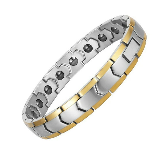 Beauty Clearance Under $15 Stainless Steel Magnetic Bracelet Negative Energy Bracelet Men'S Jewelry C