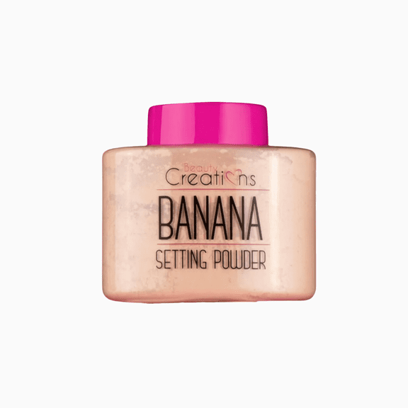 Beauty Creations - Banana Setting Powder, Loose Matte Finish, Brightening Yellow Tint, No Flashback, 42 g