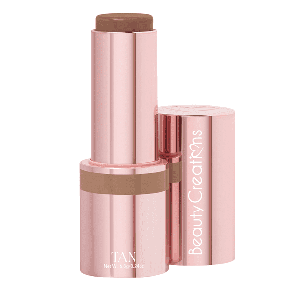 Beauty Creations - Flawless Stay Contour Stick, Tan, Warm Golden Undertone, Cream Formula, 6.8 g