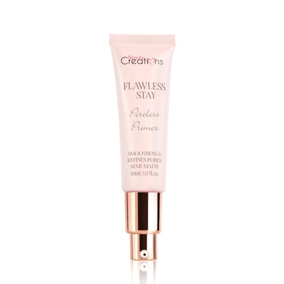 Beauty Creations - Flawless Stay Poreless Primer, Pore-Minimizing Semi-Matte Primer, 30 ml
