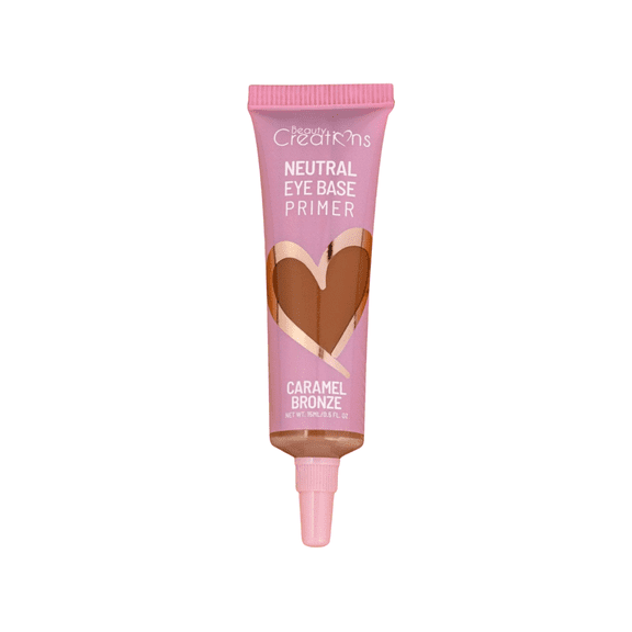 Beauty Creations - Neutral Eye Base Primer, Caramel Bronze, Creamy Buildable Coverage, Prevents Shadow Fallout, 15 ml