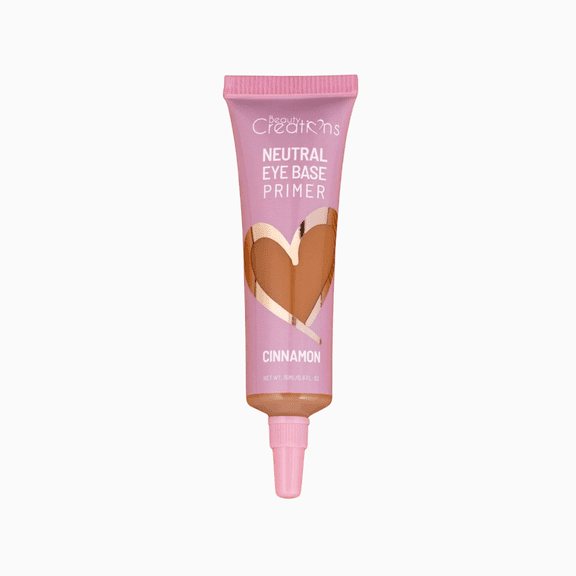 Beauty Creations - Neutral Eye Base Primer, Cinnamon, Creamy Buildable Coverage, Prevents Shadow Fallout, 15 ml