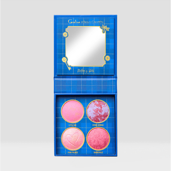 Beauty Creations - Coraline, Mother's Web Face Palette, 4 Blush Shades